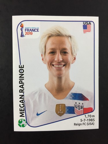 Megan rapinoe sticker panini - rapinoe,