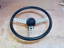 Jaguar E Type Series 3 Original Steering Wheel With Horn Press Centre