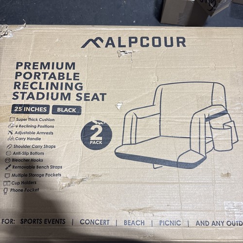 Alpcour reclining stadium seat - alpcour,