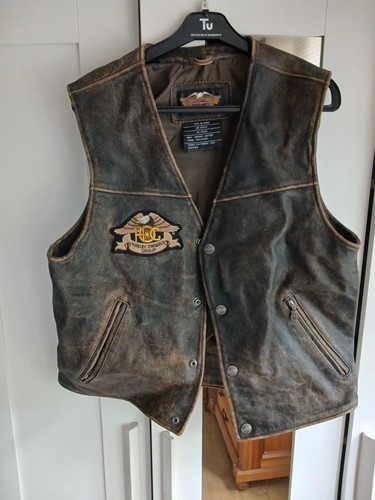 Harley davidson waist coat cut - harley,