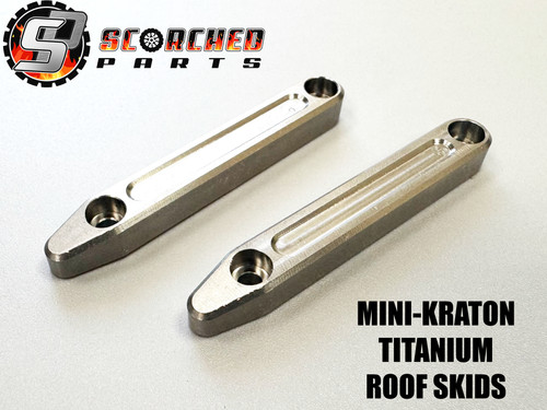 Titanium roof skids arrma - roof,
