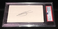 Tom Felton Signed Autograph Cut PSA/DNA Slabbed Harry Potter Actor