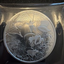 Disney Scrooge McDuck  1 Oz 999 Silver Coin Niue bullion 