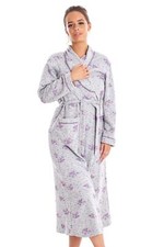 Cotton Long Dressing Gown Soft