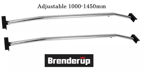 Brenderup support bar - bar, x2