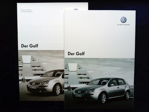 Golf brochure 5 2005 - vw,