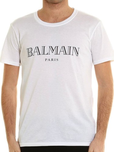 Balmain white cotton shirt - balmain,