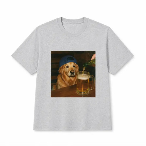 Funny golden retriever beer - retriever,