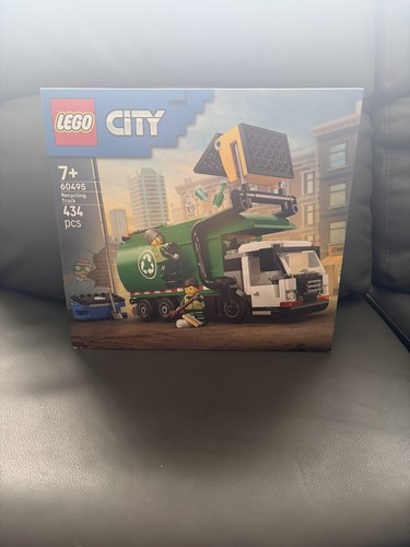 Lego recycling truck 60495 - truck,