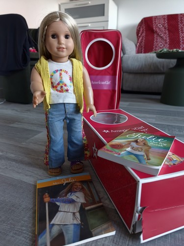 American girl doll julie - american,
