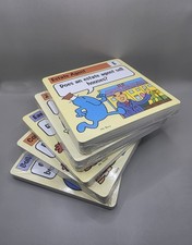 Vintage Orbis Mr Men & Little Miss - Colourful Learning Cards (1997) x5 **NEW**