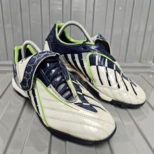 Adidas Predator 2008 UEFA Champions League Size UK 7 Blue White Astro Turf Boots