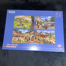 Gibsons 4 x 500 Piece Jigsaw