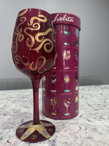 Lolita bejeweled wine - lolita, glass