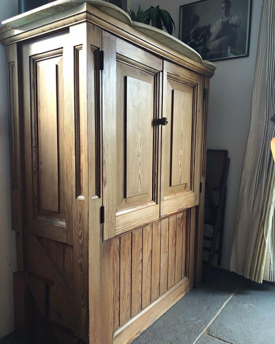 Antique oak converted - antique, pulpit