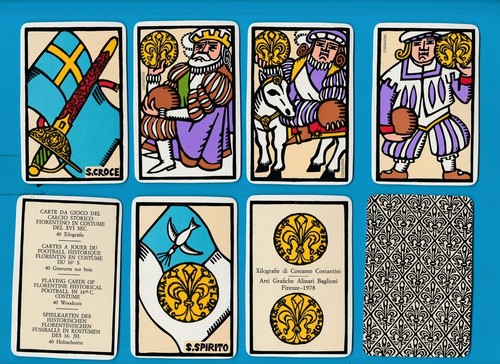 Rare italian playing cards - italian,