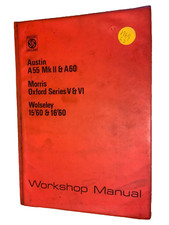 BL rare red book AKD 4026 7th edition workshop manual austin A44 A60 Oxford 1969