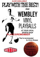 WEMBLEY TROPHY METTOY NEW RETRO FANTASY SHOP DISPLAY STAND,ADVERT NOT SUBBUTEO