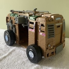 Retro 2012 TEENAGE MUTANT NINJA TURTLES TMNT Shell Raiser Assault Van Incomplete