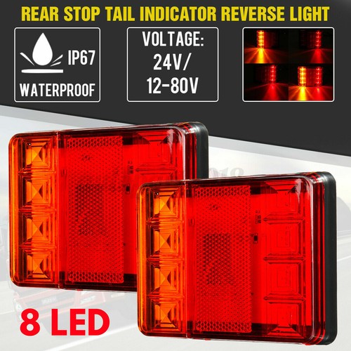 Led rear stop indicator - 2x,