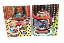 Vtg Pat Custer Denison Art