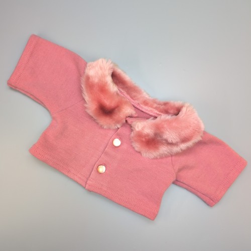 Bear factory pink faux fur - bear,