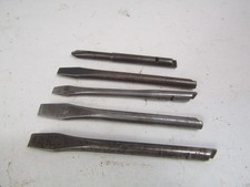 Stanley Yankee 130B screwdriver bits, Four slotted bits & one Posi.