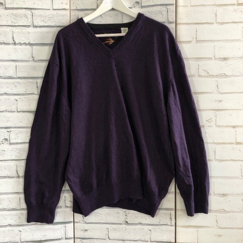 Orvis jumper neck purple - orvis, v-neck