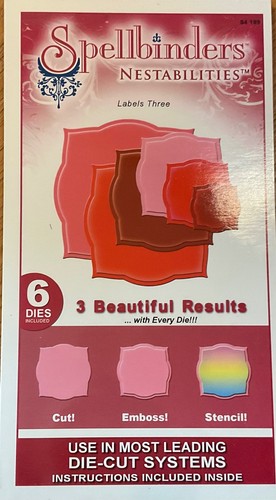 Spellbinders 189 labels - s4-189,