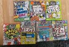 Tom Gates books bundle - 7 books, hardback. Used but good condition.