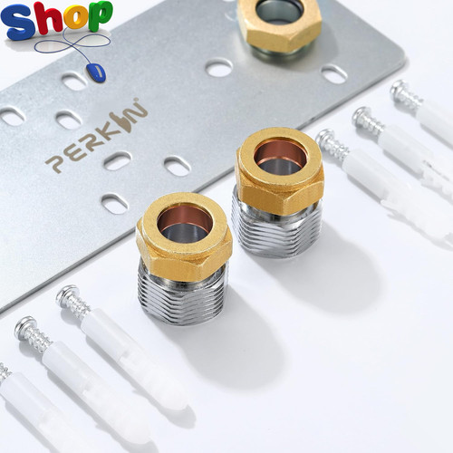 Shower fixing plate systems - shower,
