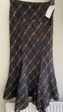 Libra Plaid Mermaid Maxi