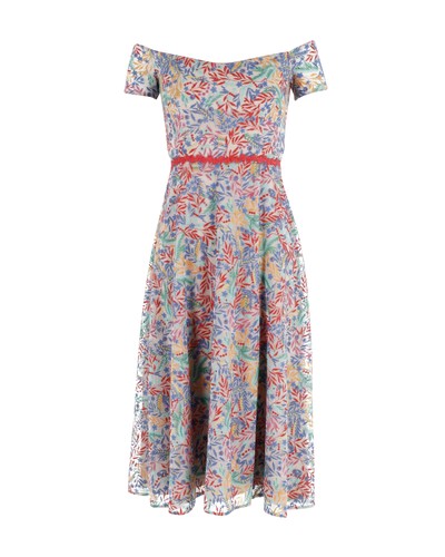 Saloni off shoulder - off-shoulder, floral