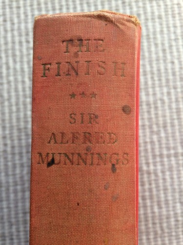 The finish sir - finish, alfred