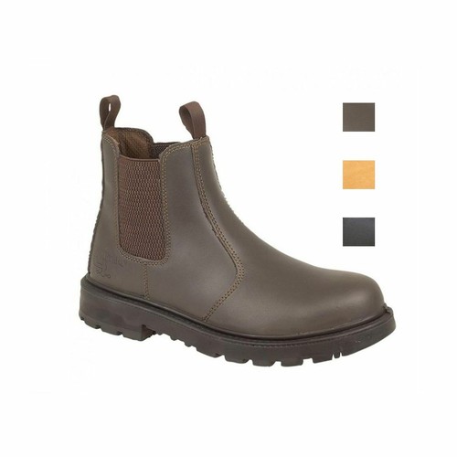 Grafters work safety boots toe - safety,