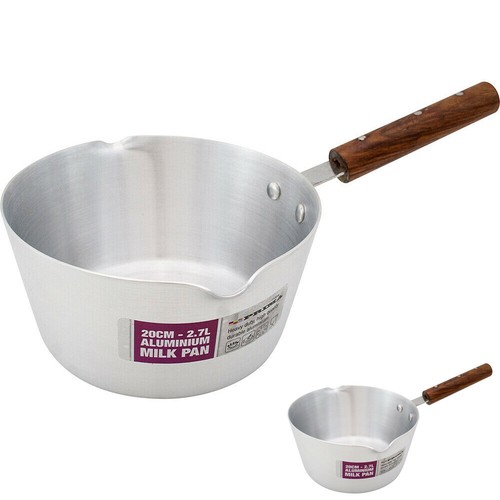 20cm aluminium milk pan - aluminium,