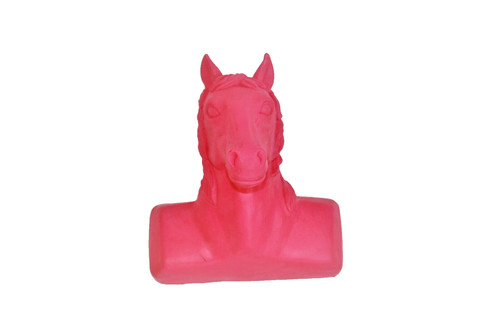 Pink horse head tow ball - horse,