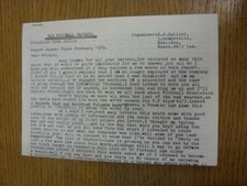 Feb-1979 The Association Of Football Statisticians (The Football Experts): Repor