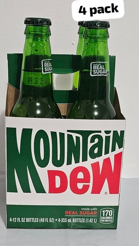 Mtn mountain dew real - dew, sugar