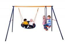 Hedstrom Nebula Swing Kids Childs Outdoor Playground Play Set Glider And Nest