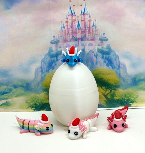 4pcs printed mini - 3d,