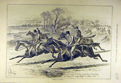 Original old antique print - antique,