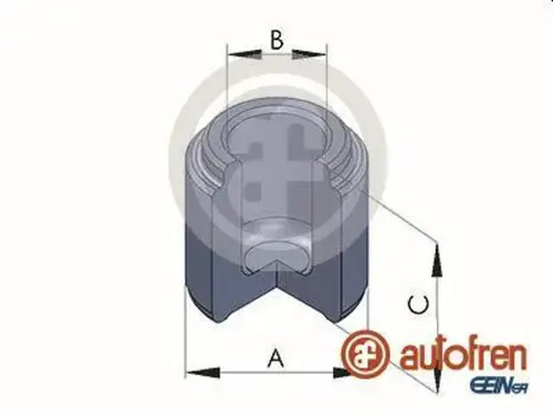 Brake caliper piston front - brake,