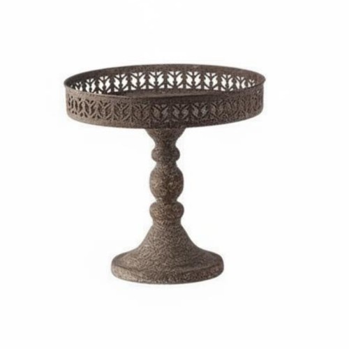 Vintage pedestal plant stand - vintage,