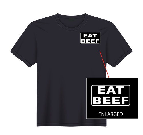 Eat beef cow - eat,
