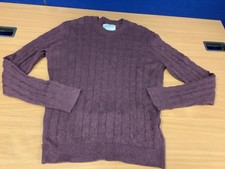 Hollister burgundy mens jumper