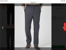 DAMART MENS THERMAL LINED GREY