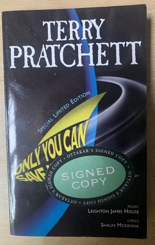 Terry pratchett signed - terry,