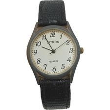 CITRON Quartz Watch Black Strap Classic Design Pre-Loved