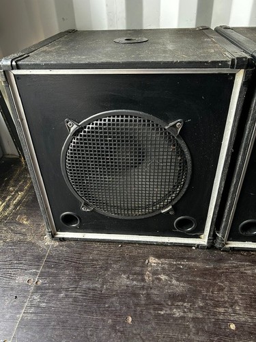 Bass bins used but - 18",